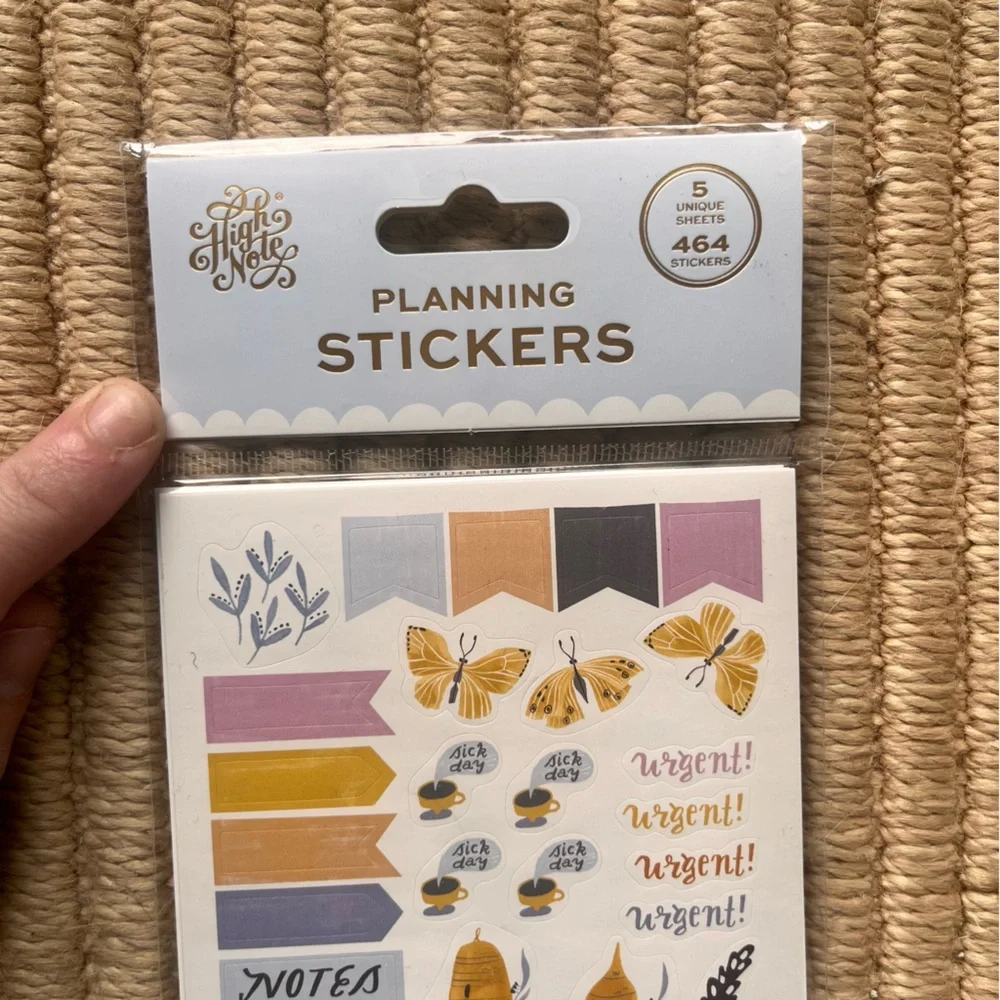 🎉🎉Spring Planner Journal Stickers for Planning — 5 Sticker Sheets
